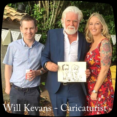 Will Kevans Caricaturist London